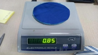 织物重量检查和计算
